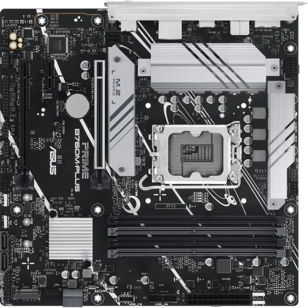 Материнская плата ASUS PRIME B760M-PLUS LGA 1700, Intel B760, mATX, Ret